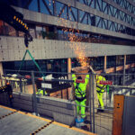 Kranbil i Stockholm - smides montage