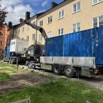 avetablering kranbil